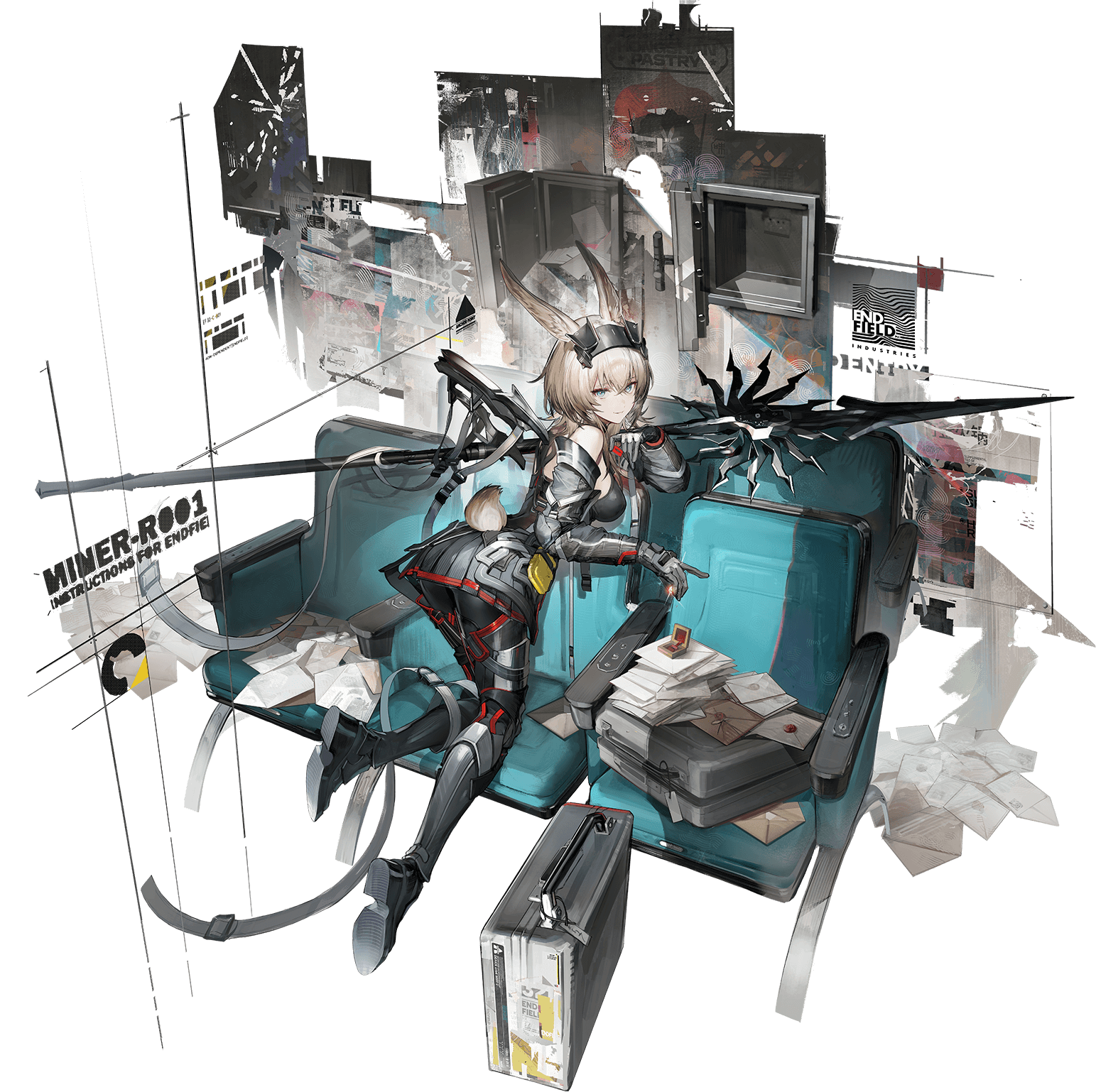 Avywenna - 5-Star Striker Operator Portrait from Arknights Endfield