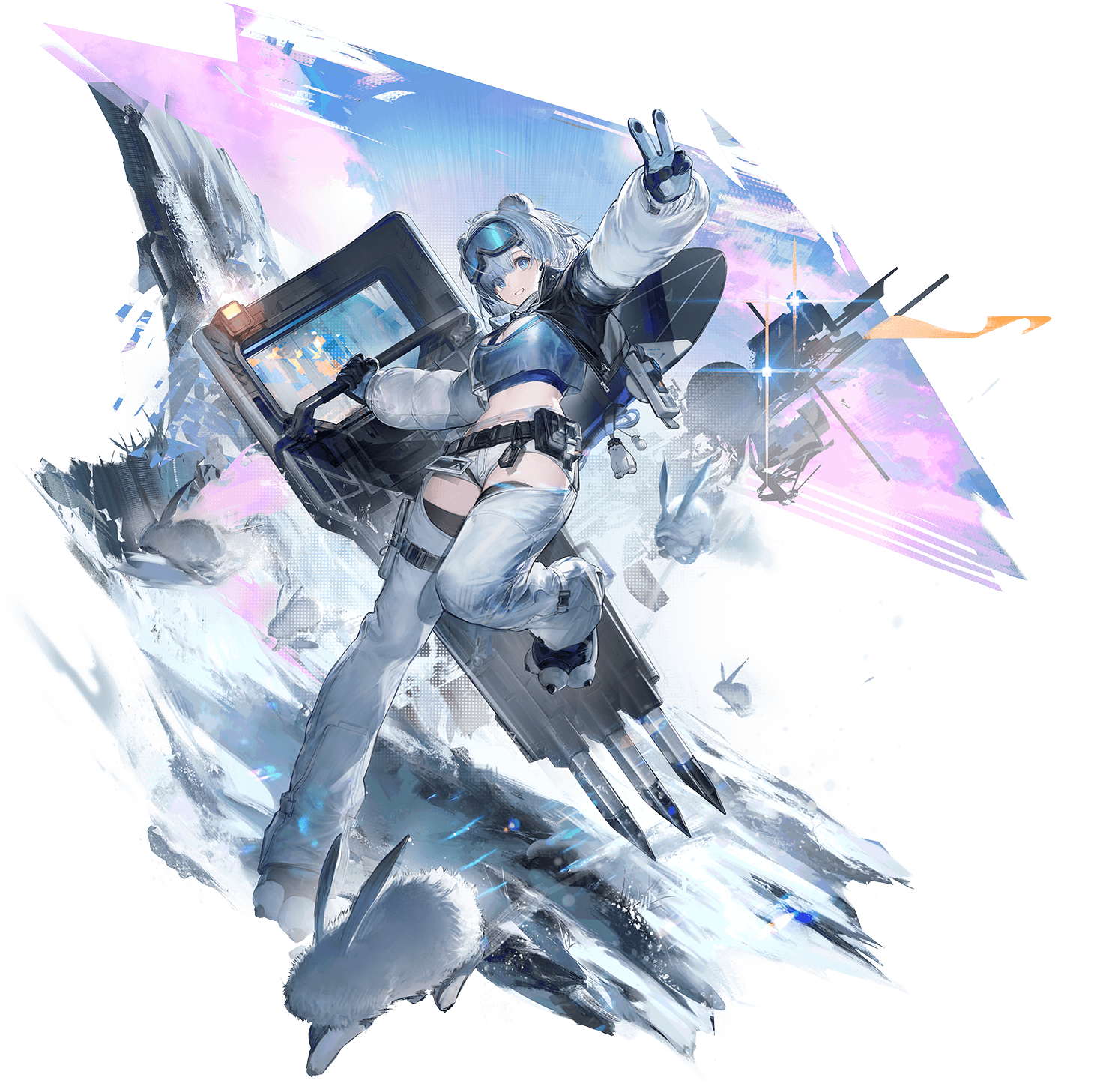 Snowshine - 5-Star Defender Operator Portrait from Arknights Endfield